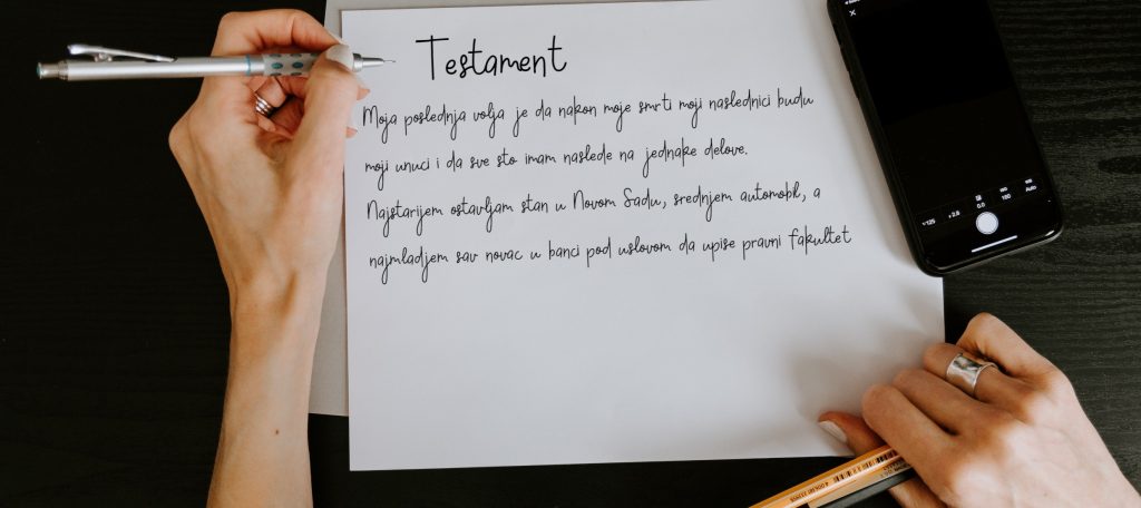 Slika testamenta